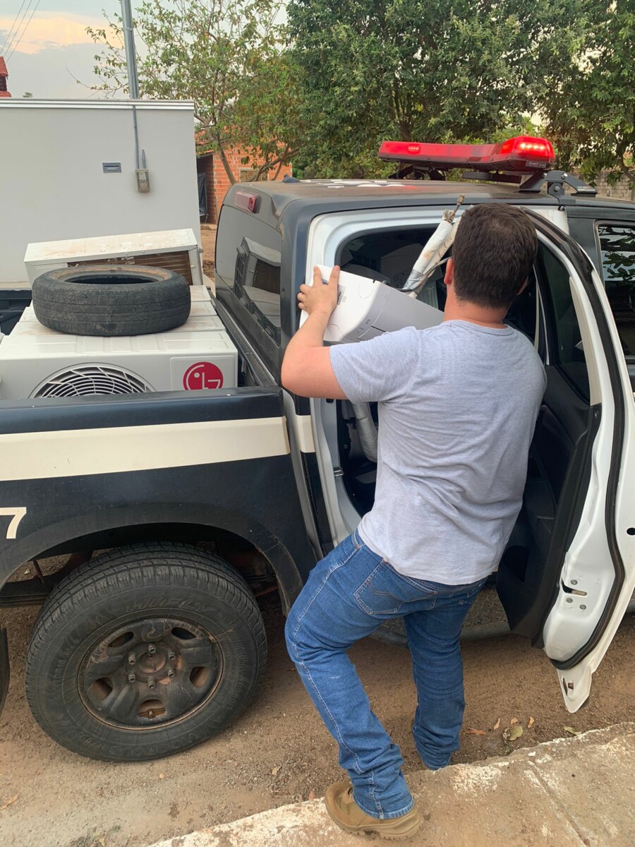 PCGO prende suspeitos de furto de aparelhos de ar-condicionado de empresa de Alto Horizonte