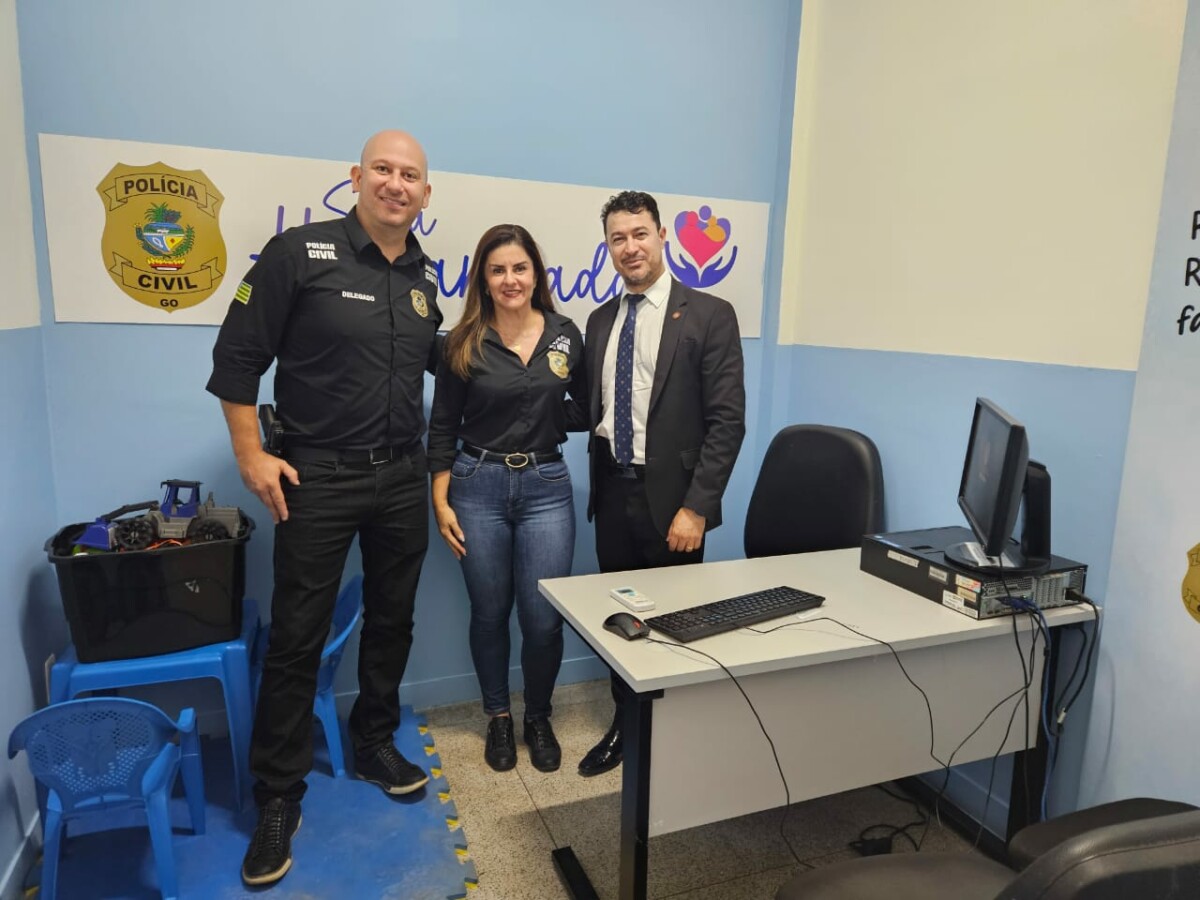 Direção da Polícia Civil inaugura Sala Humanizada em Águas Lindas