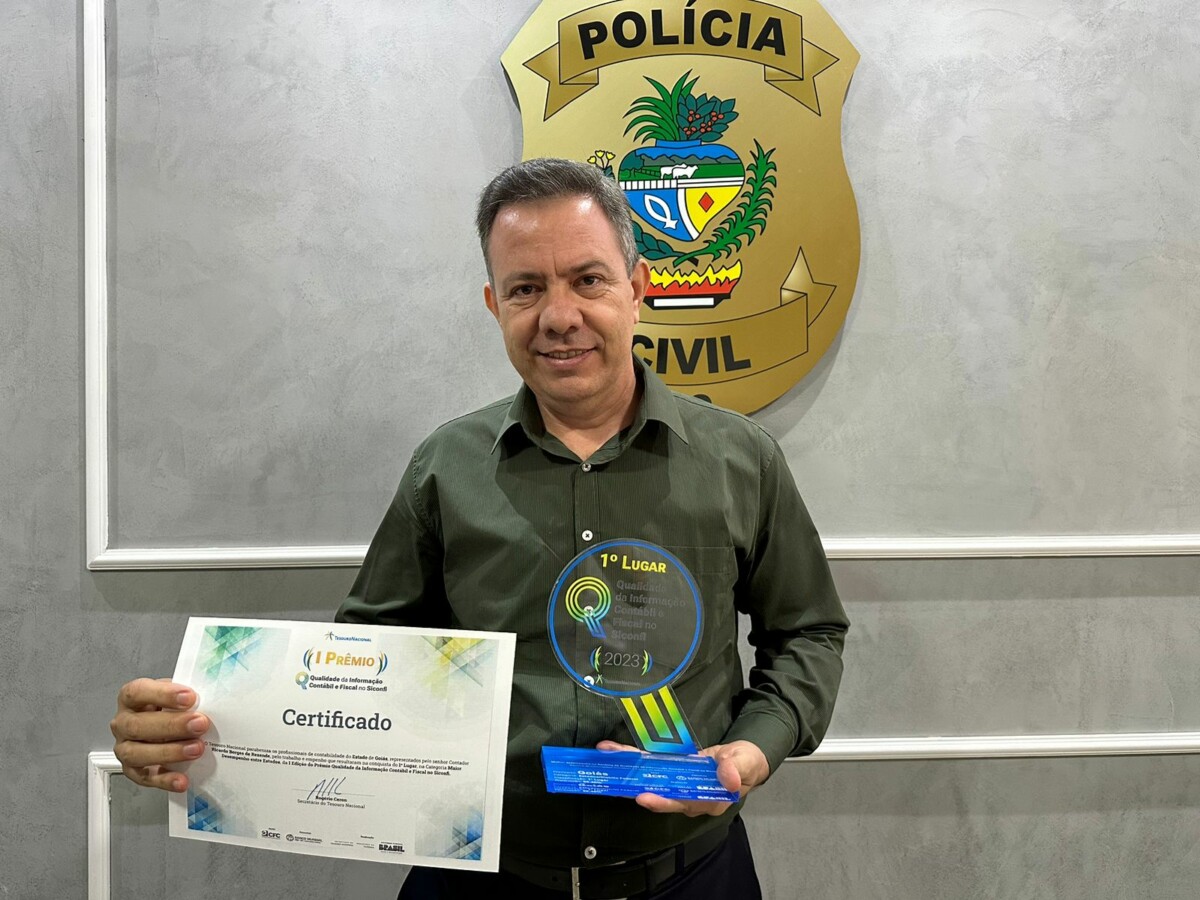 PCGO recebe prêmio após Goiás ocupar o 1º lugar no ranking nacional de política fiscal