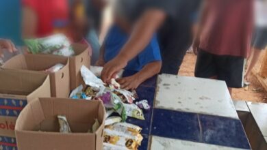 DP faz visita em abrigo de idosos do Canedo e leva picolés