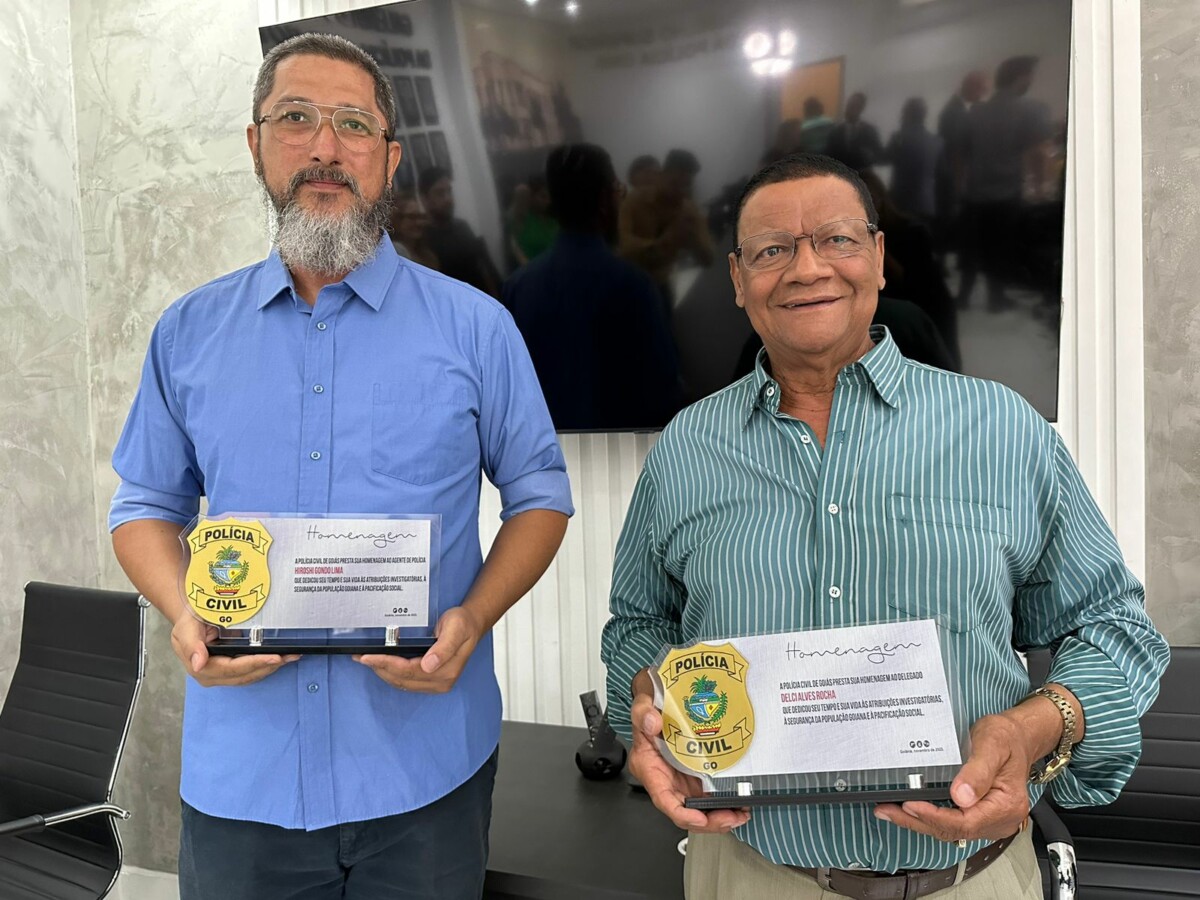 PCGO homenageia policiais que se aposentam da instituição em 2023