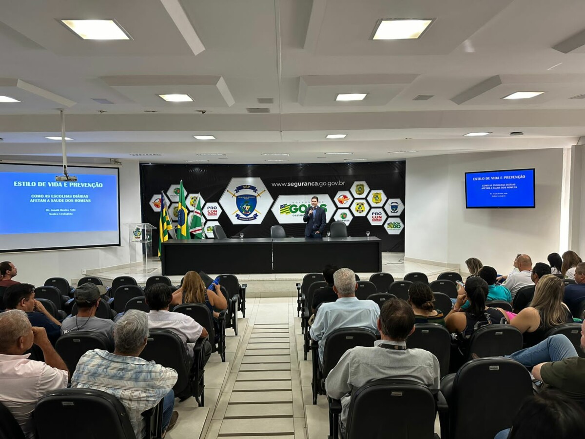 ‘Cuidar da saúde é para todos’: PCGO promove palestra sobre conscientização do câncer de próstata