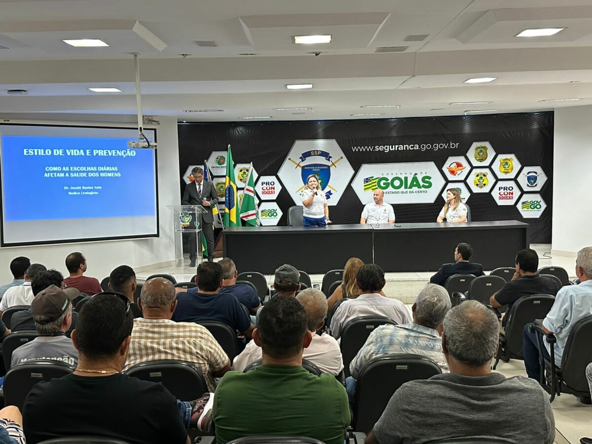 ‘Cuidar da saúde é para todos’: PCGO promove palestra sobre conscientização do câncer de próstata