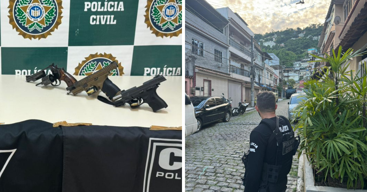 Grupo foragido de GO por tráfico de drogas é alvo de operação no RJ