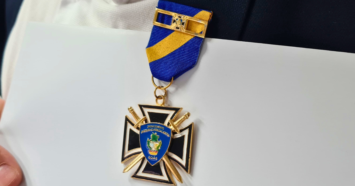 PCGO recebe Medalha Governador Mauro Borges Teixeira