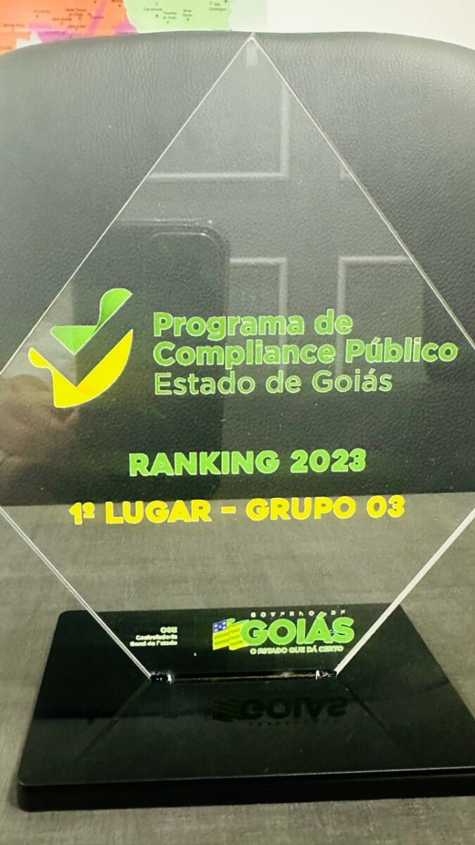 Prêmio Compliance Público: PCGO fica em primeiro lugar no ranking