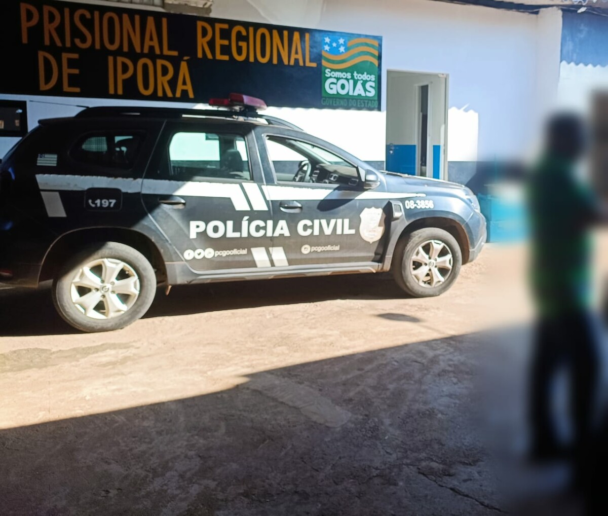 PCGO prende homem que atirou contra ex-esposa e namorado dela em Iporá