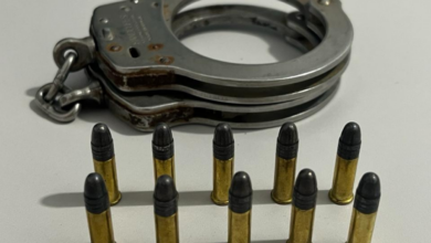 Homem é preso em flagrante por posse ilegal de munição