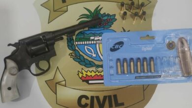 PC faz buscas em Anicuns e apreende arma e munições