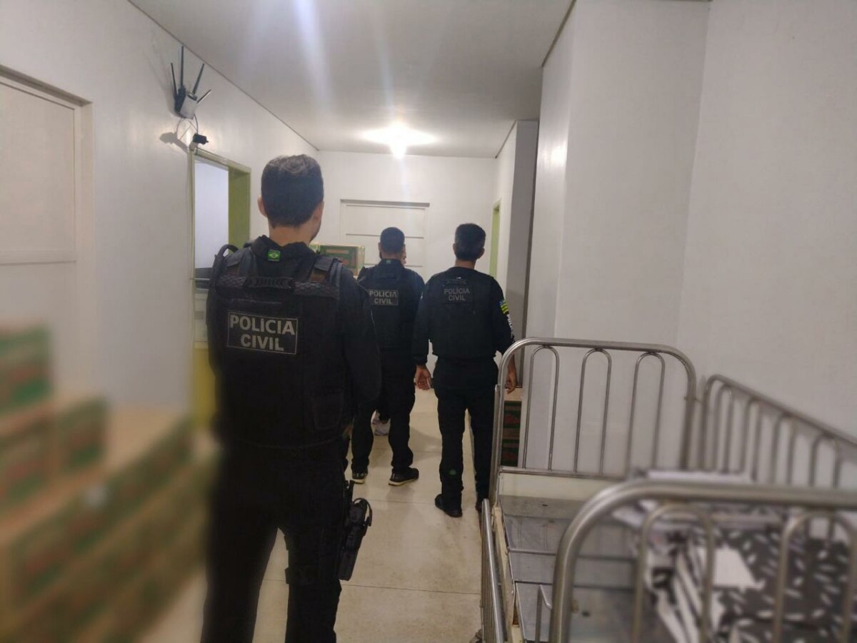 Operação Sanitas cumpre mandados de buscas contra ex-gestora da Saúde em Niquelândia
