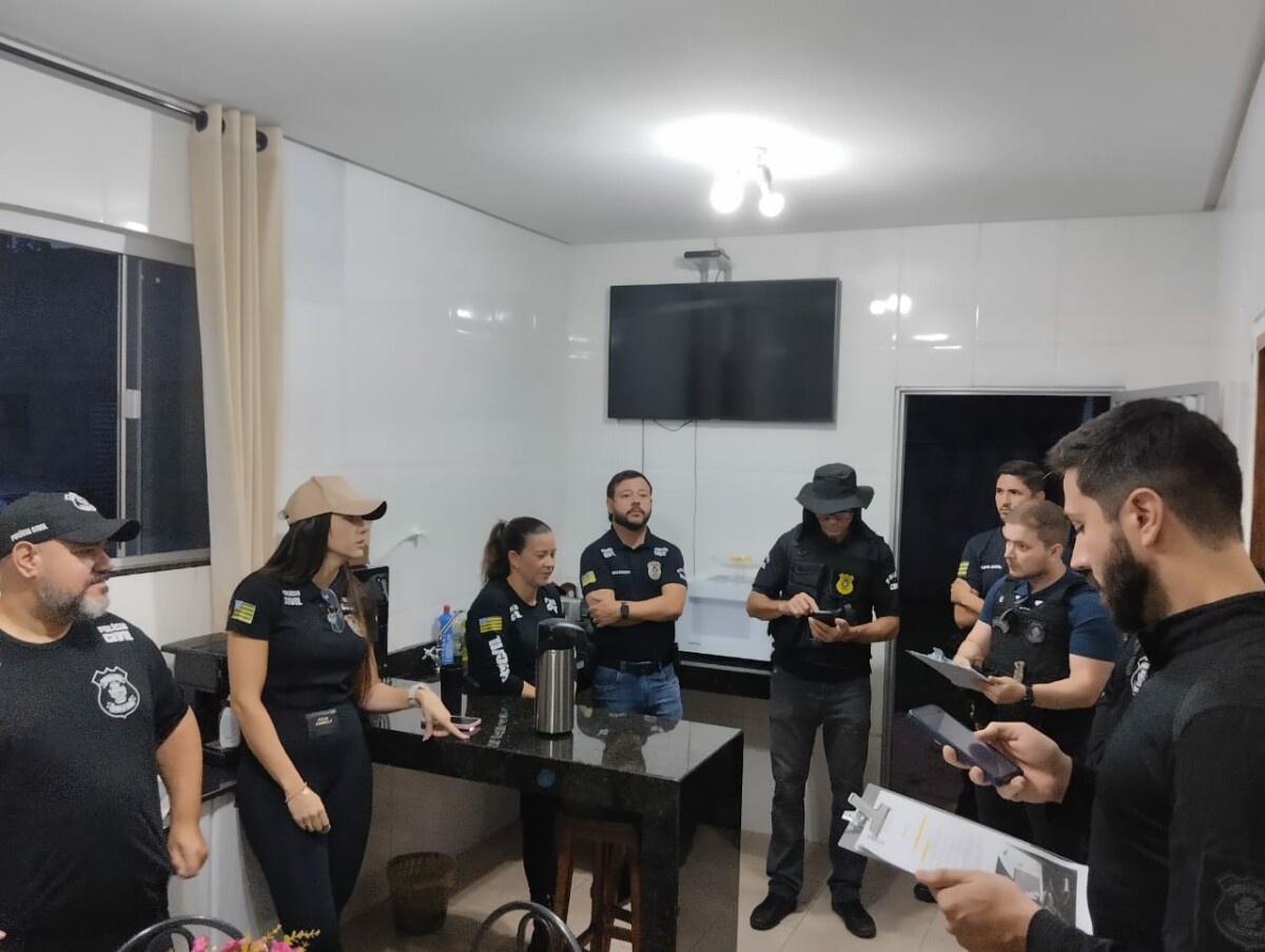 Operação Segundo Ato: PCGO prende cinco por tráfico de drogas, em Firminópolis