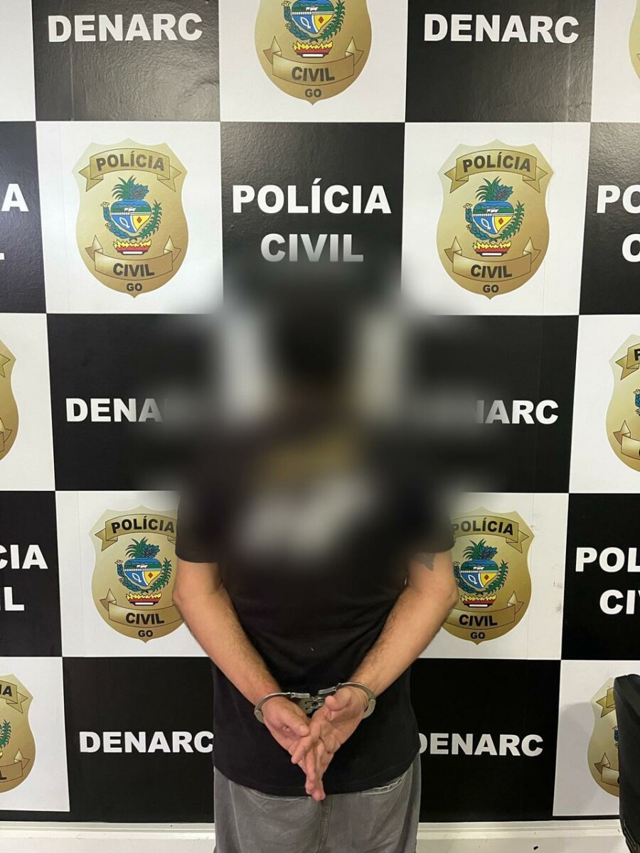 PCGO prende suspeito por distribuição de maconha no setor Jaó