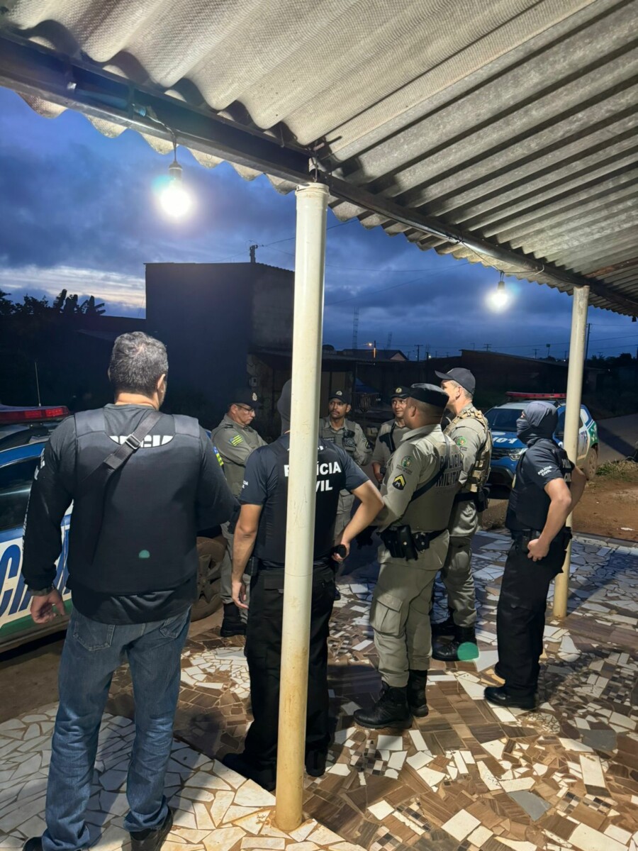 Operação cumpre prisão preventiva de autor que discutiu em aniversário e tentou matar vítima