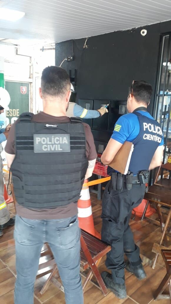 Preso em flagrante proprietário de loja de conveniência em Formosa por furto de energia