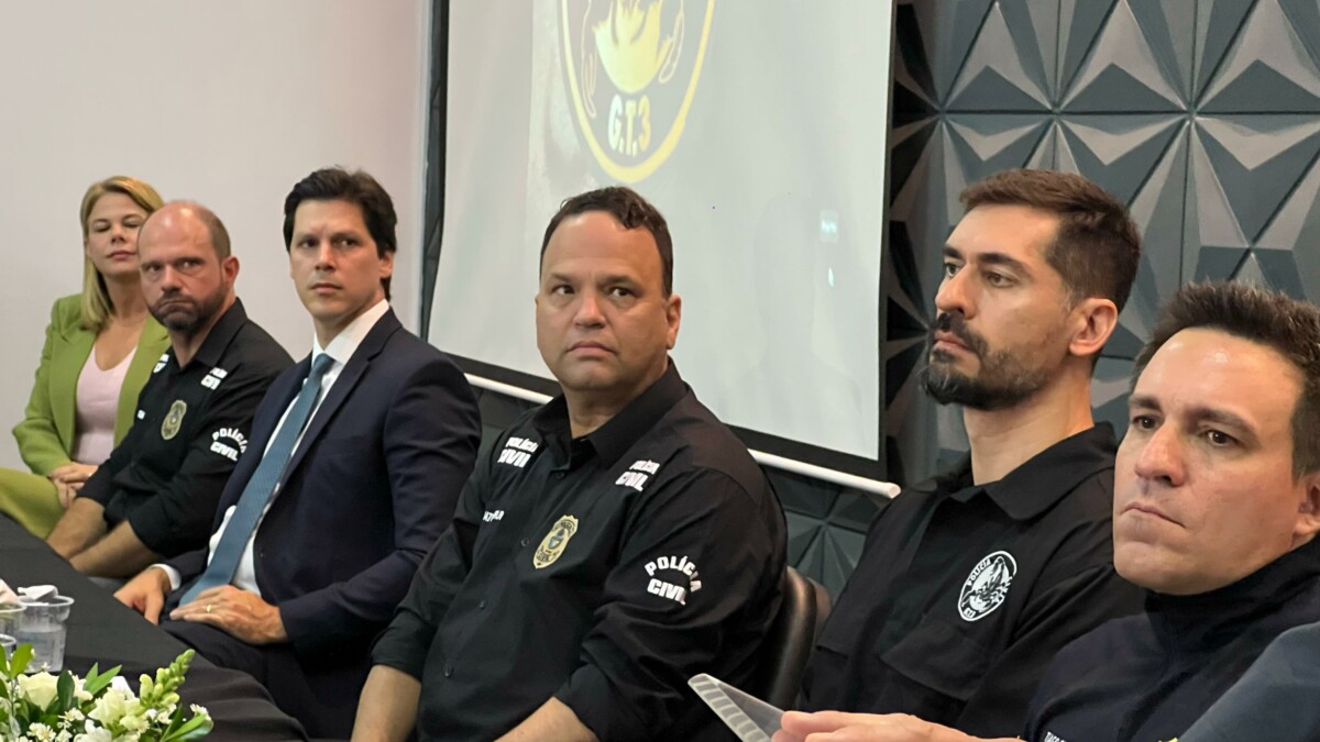 Polícia Civil comemora 25 anos da CORE/GT3 em evento com governador Caiado