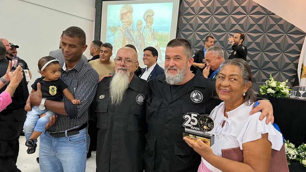 Polícia Civil comemora 25 anos da CORE/GT3 em evento com governador Caiado