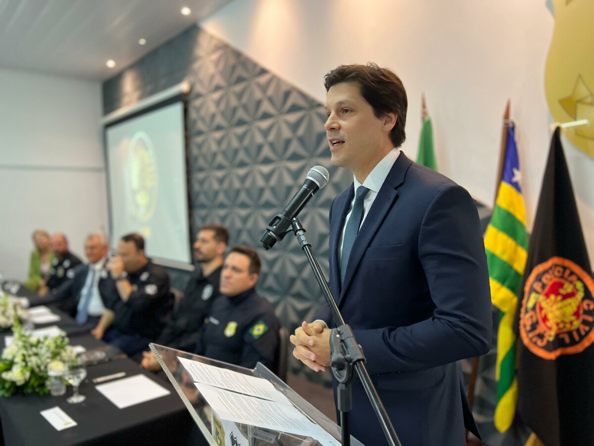 Polícia Civil comemora 25 anos da CORE/GT3 em evento com governador Caiado