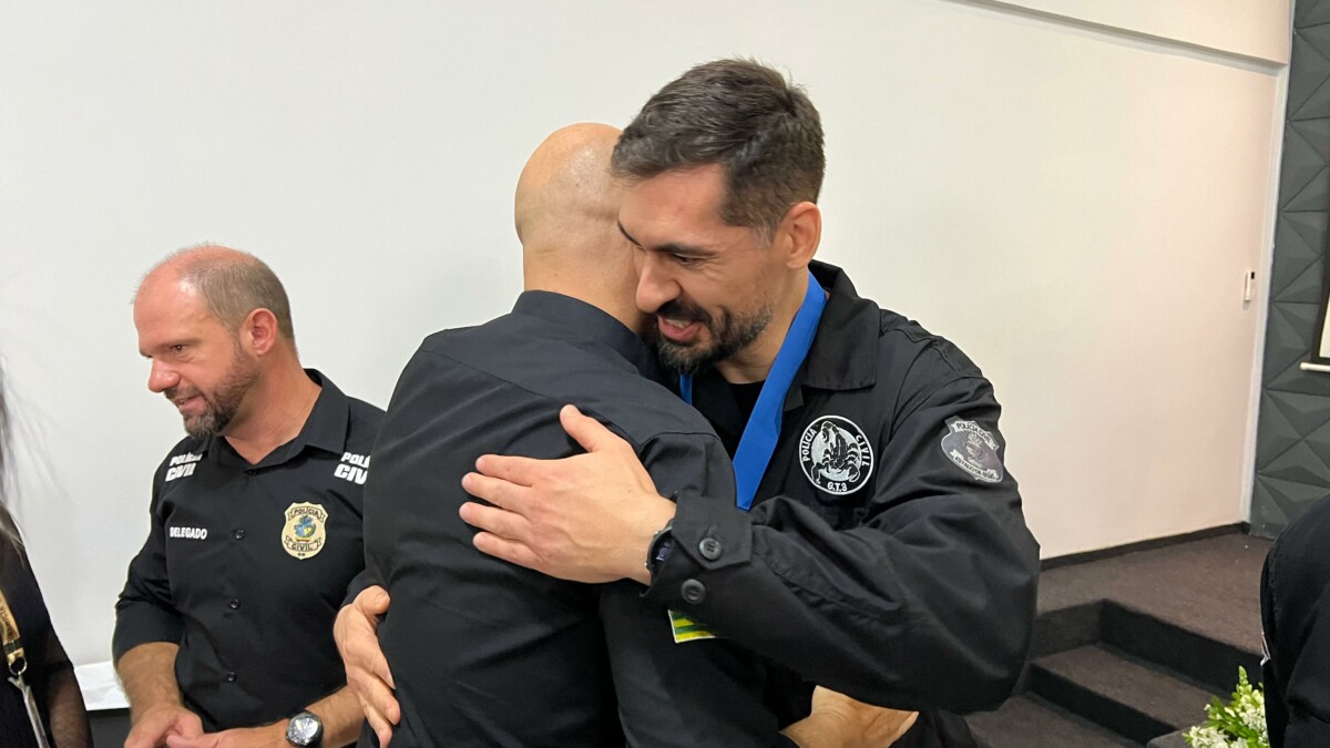 Polícia Civil comemora 25 anos da CORE/GT3 em evento com governador Caiado