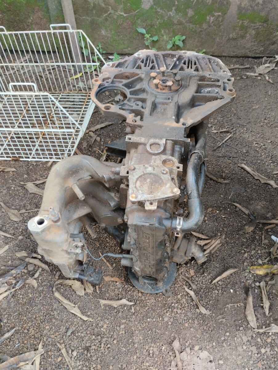 Jovem é preso em flagrante po receptação de motor de veículo, em Aragoiânia