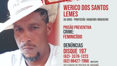 Polícia Civil procura por foragido que matou ex-namorada, em Britânia, por ciúmes