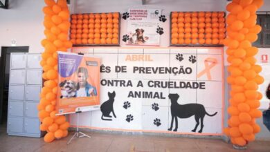 Grupo de Proteção Animal (GPA/1ª DRP) fecha Abril Laranja com palestras escolares