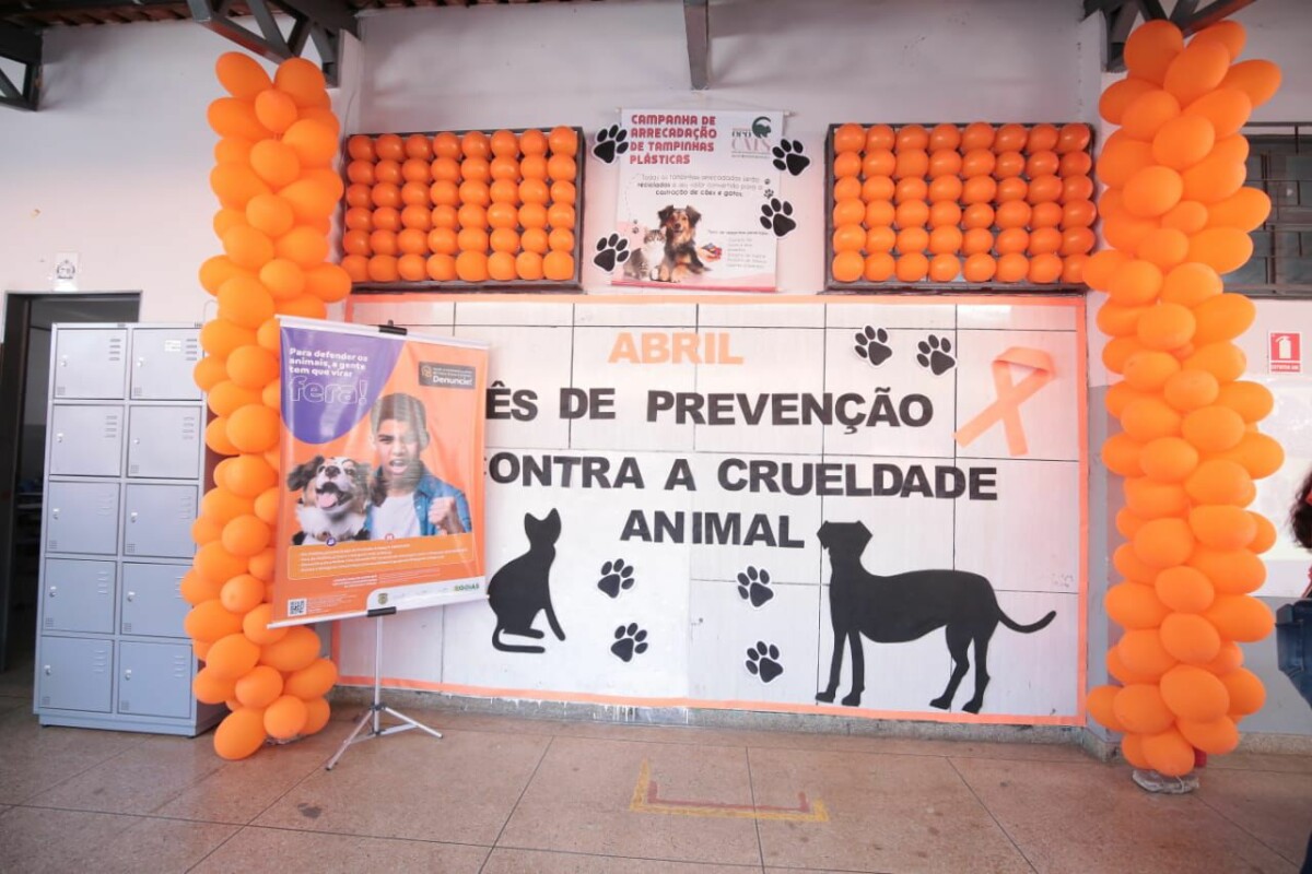 Grupo de Proteção Animal (GPA/1ª DRP) fecha Abril Laranja com palestras escolares