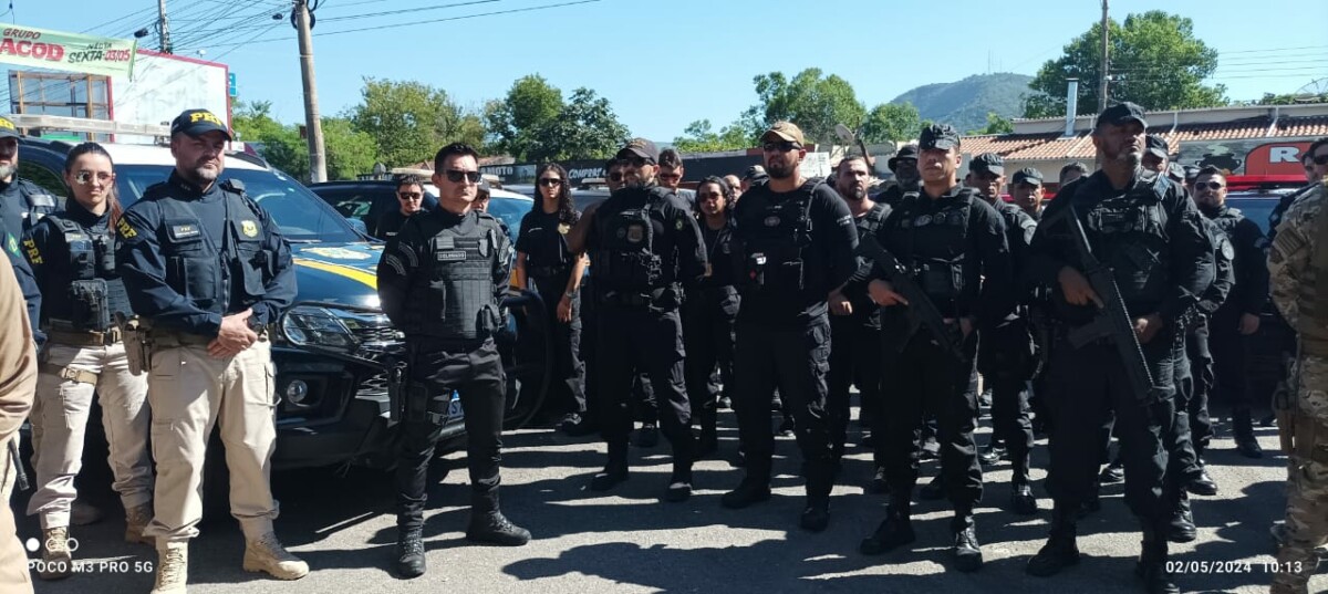 Polícia Civil de Goiás participa da Operação Divisa Blindada no Vale do Araguaia