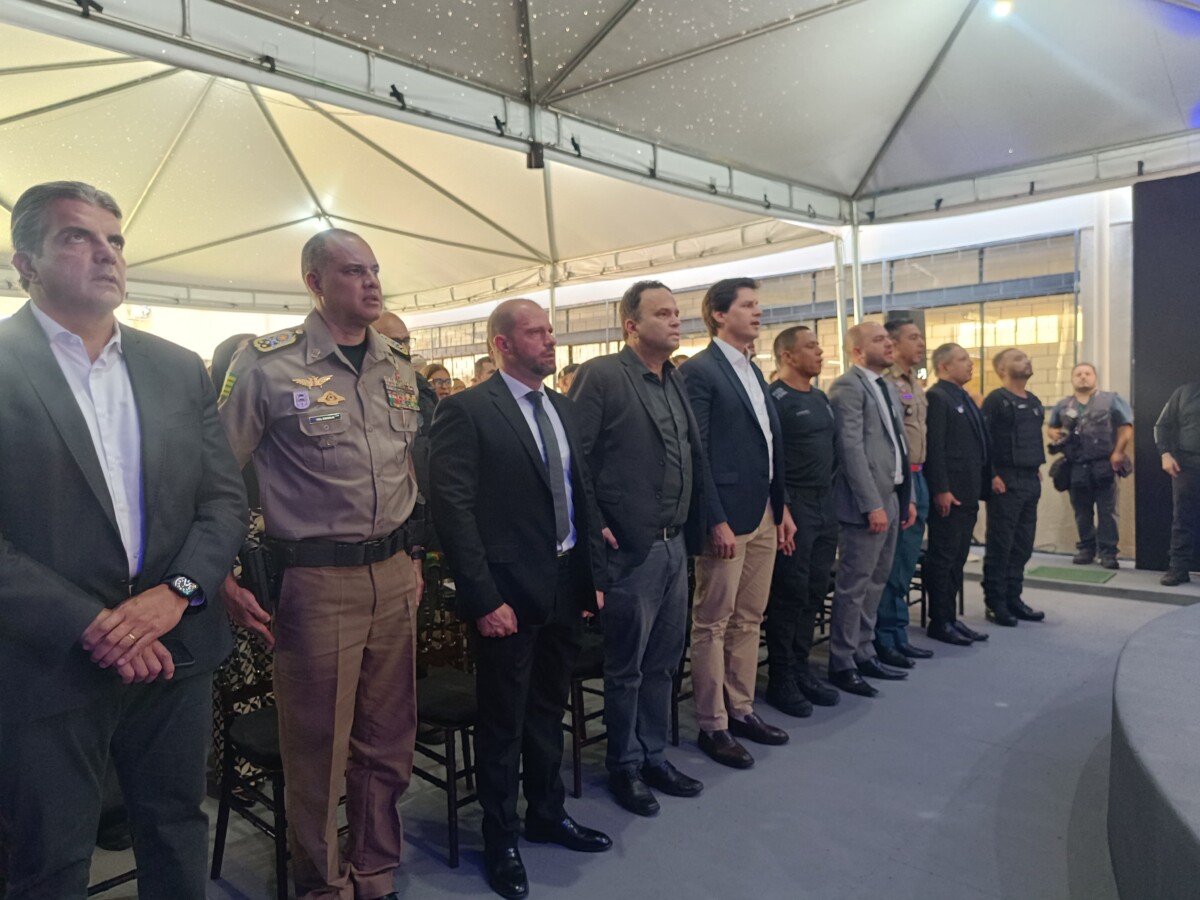 Delegado-geral da PCGO participa de inauguração da Escola Superior da Polícia Penal