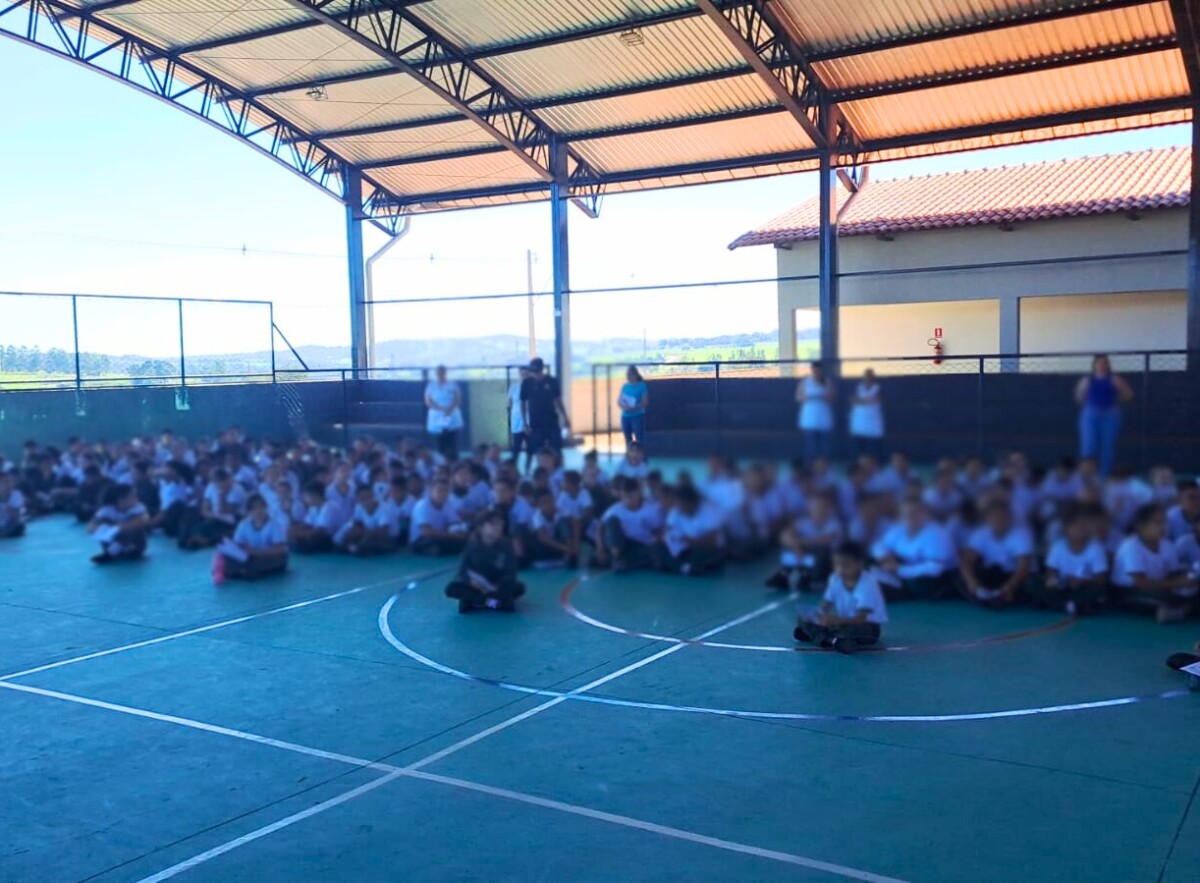 Polícia Civil leva palestra do Maio Laranja a alunos de Nova Veneza