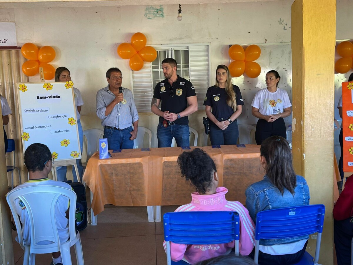 Equipes da PCGO fazem palestras sobre a Operação Caminhos Seguros em Mara Rosa e Amaralina