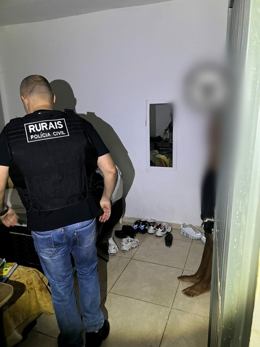 Operação Golden Chain prende três suspeitos de roubo violento a propriedade rural