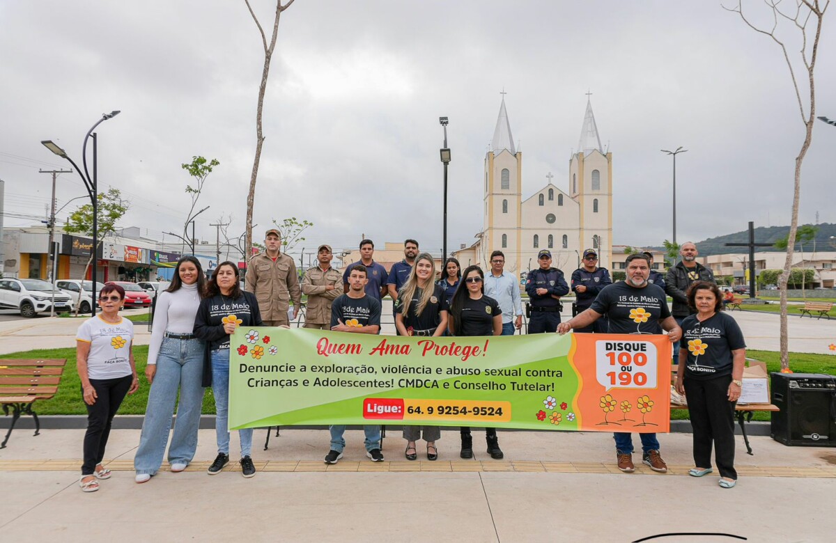 Caminhos Seguros: PCGO faz campanha no trânsito, em São Luís de Montes Belos