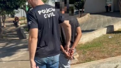 Homem é preso, em Senador Canedo, após arrastar mulher pelo chão