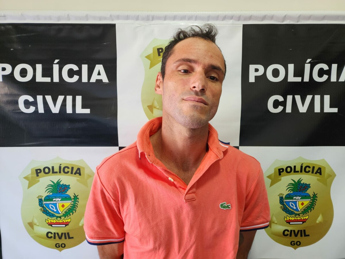 PCGO prende investigado por roubou idosa, em Jaraguá, mesmo depois de preso por roubo a padaria