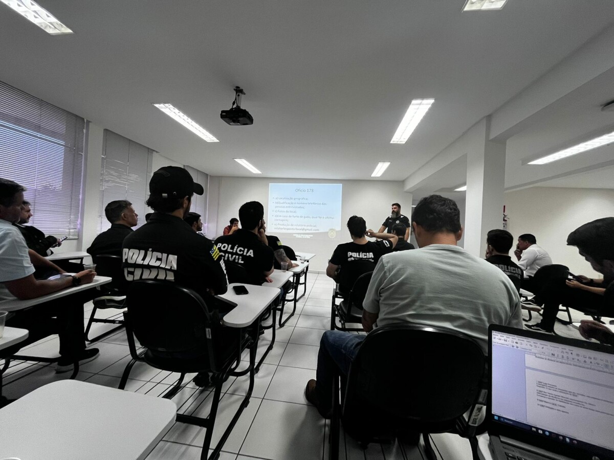 Gerência de Apoio às Regionais e Delegacia de Crimes Rurais fazem reunião de alinhamento na ESPC