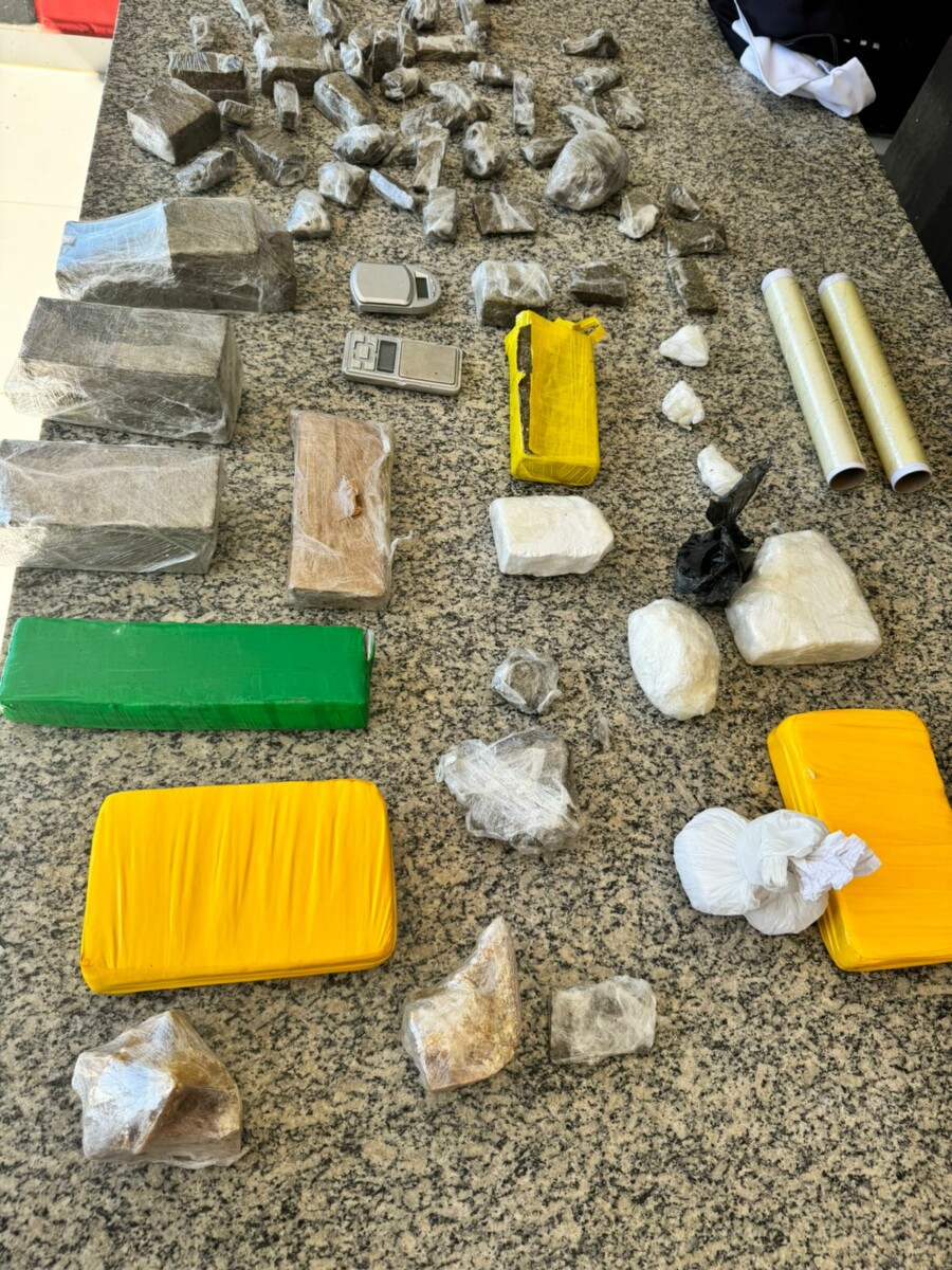 Polícia Civil prendem em flagrante dois suspeitos por comercializar drogas em Porangatu