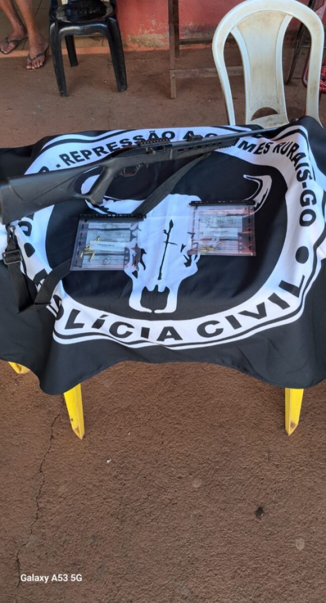 PCGO prende investigado por roubar mais de 110 placas solares na zona rural de Uruaçu