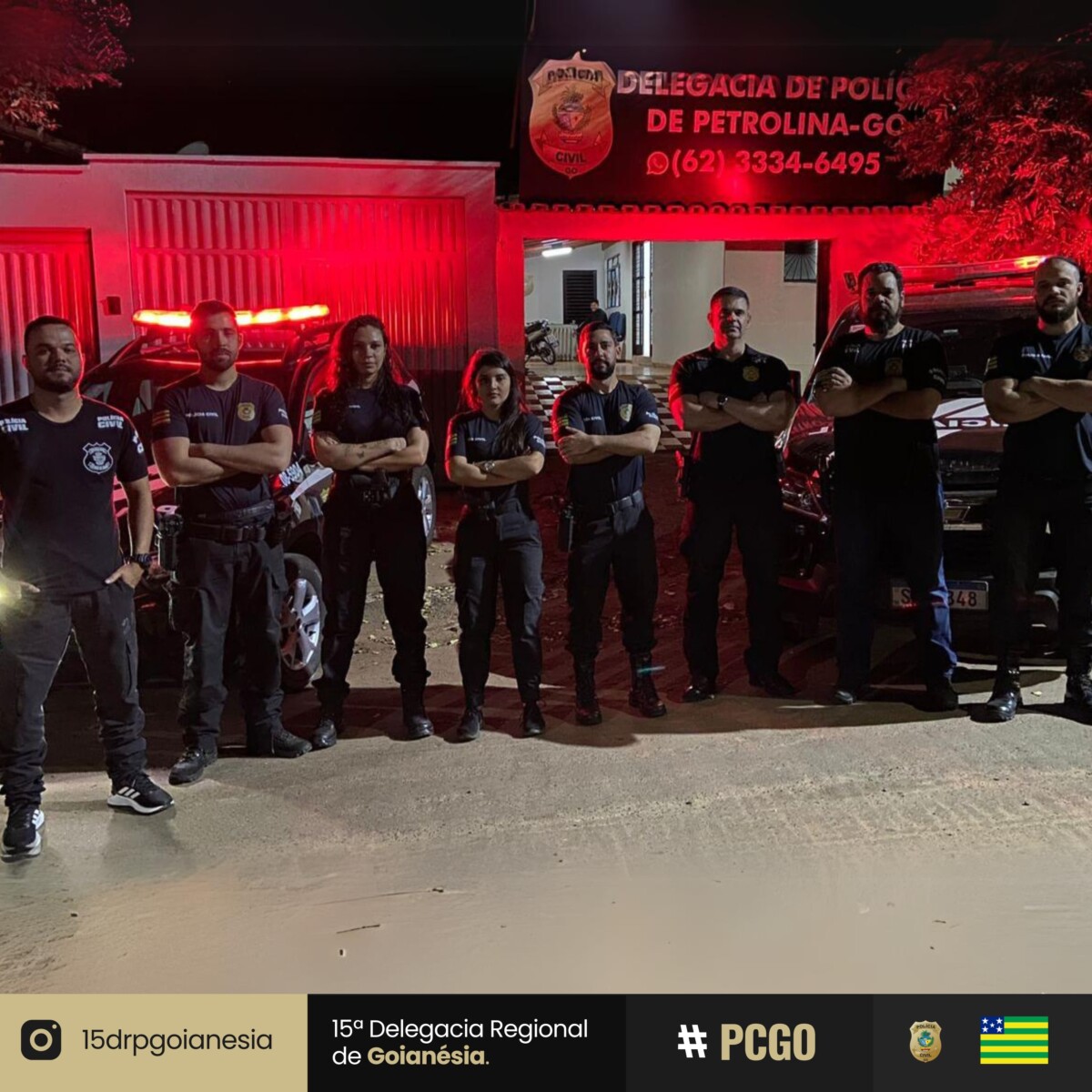 Operação Cidade Segura faz patrulhamento em Petrolina de Goiás