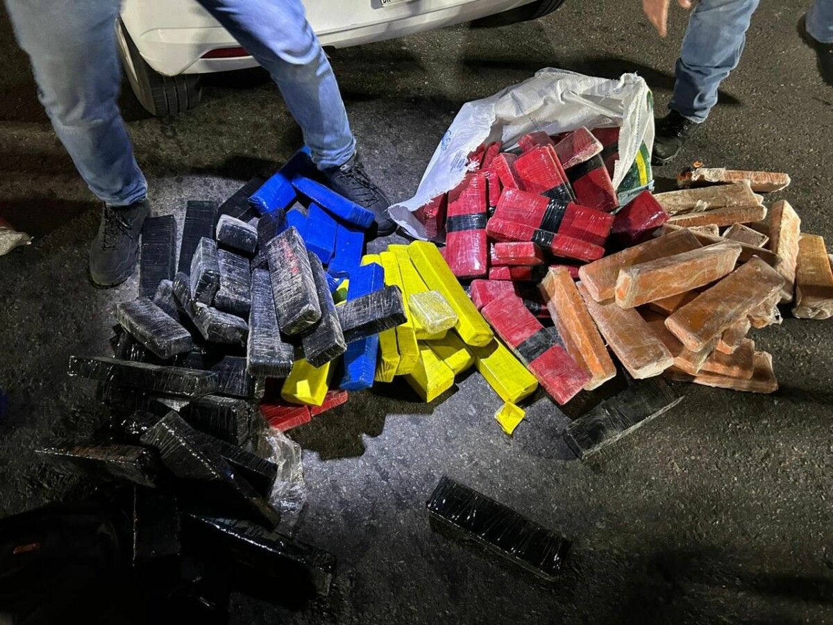 Polícia Civil prende homem transportando carregamento de drogas vindas de Minas Gerais