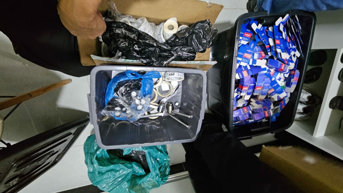 Operação conjunta da PC e Vigilância Sanitária apreendem medicamentos controlados e anabolizantes com educador físico e nutricionista, em Goiânia