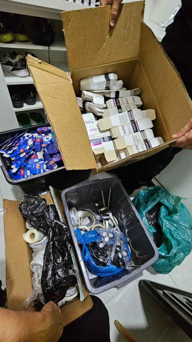 Operação conjunta da PC e Vigilância Sanitária apreendem medicamentos controlados e anabolizantes com educador físico e nutricionista, em Goiânia