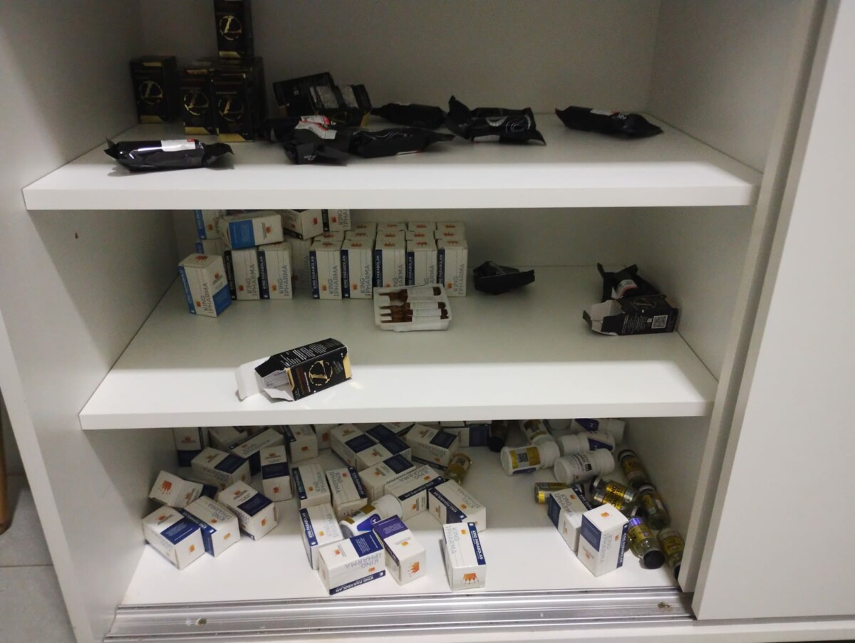 Operação conjunta da PC e Vigilância Sanitária apreendem medicamentos controlados e anabolizantes com educador físico e nutricionista, em Goiânia