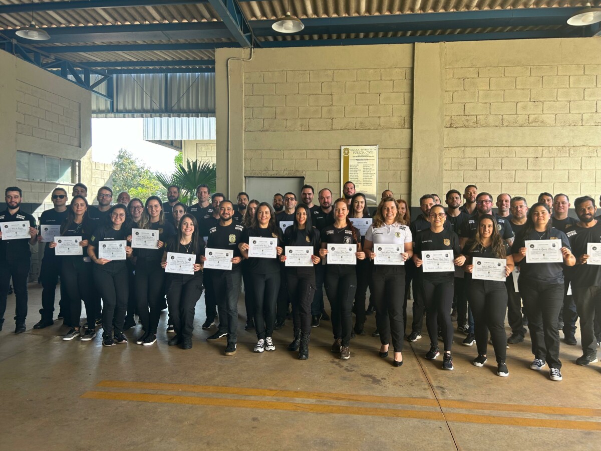 Policiais civis concluem 1º Curso de Inteligência de Análise de Dados (CIAD)