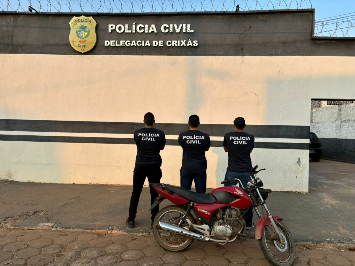 PCGO recupera moto furtada em menos de 24h após o crime