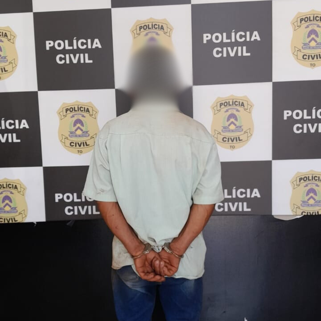 PCGO e PCTO prendem homem que matou a esposa grávida e a filha dela de 3 anos