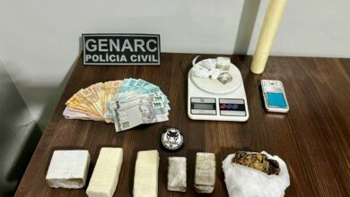 PCGO prende homem em flagrante por tráfico de drogas na Cidade de Goiás e apreende super maconha