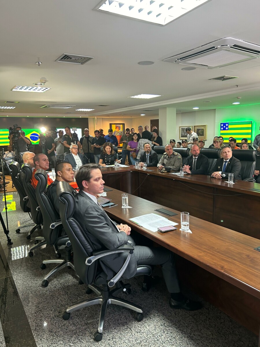 Polícia Civil participa de apresentação da redução dos índices criminais em Goiás