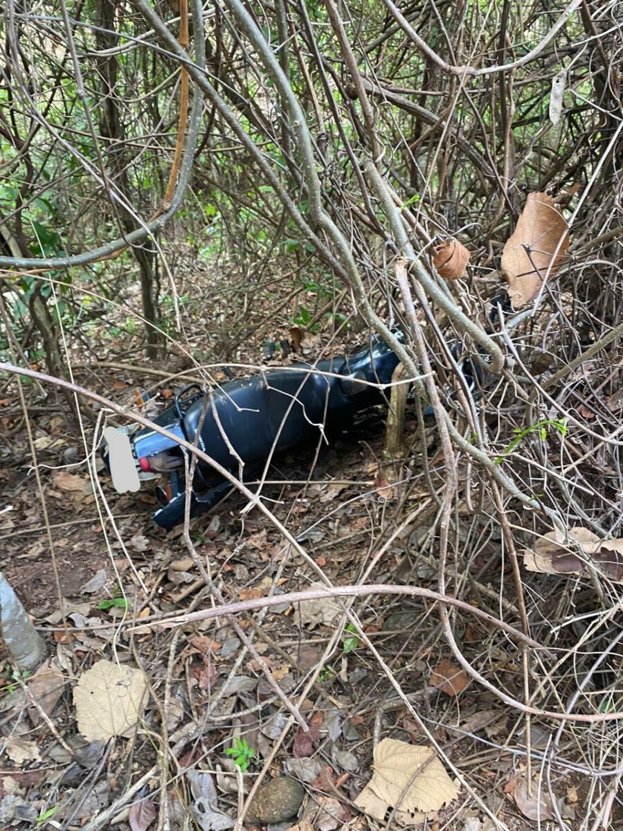 PCGO recupera motocicleta em menos de 24h após o fruto, em Paraúna