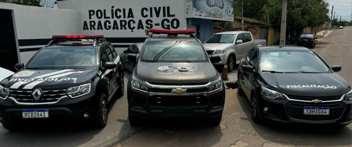 Operação integrada apreende “pedral fel”, em Aragarças, avaliada em R$ 1 milhão