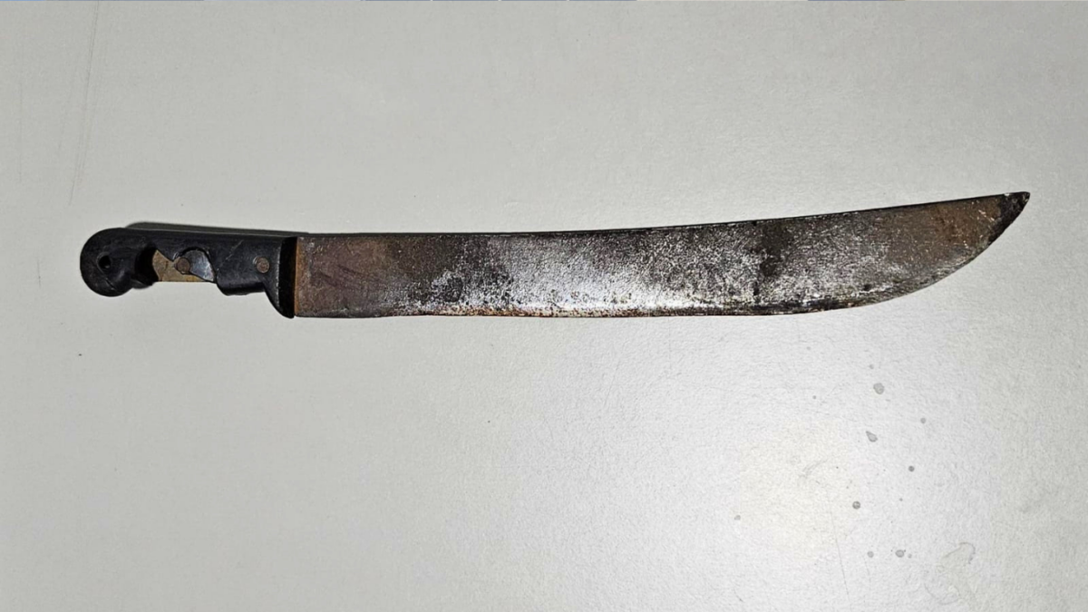 PCGO prende homem por tentar matar outro com golpes de facão em Goiatuba